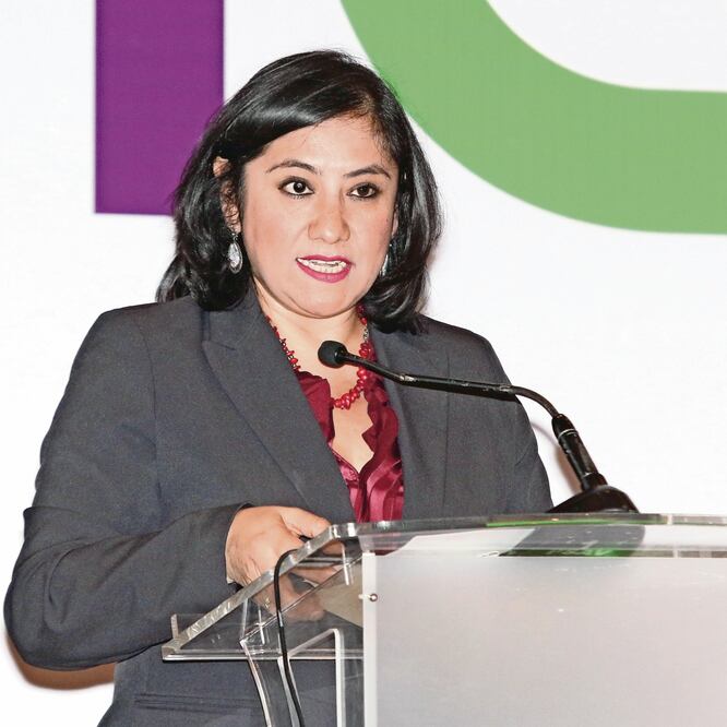 Irma Eréndira Sandoval, titular de la SFP, aseguró que eliminarán los seguros que la administración pasada contrató, por lo que se prevé un ahorro de 5 mil mdp. ARCHIVO EL UNIVERSAL