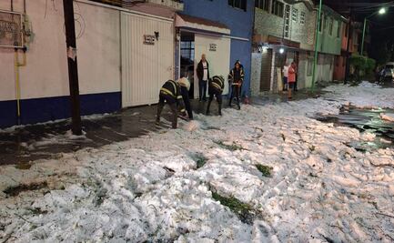 Lluvias con granizo causan daños en Tlalpan; activan seguro para seis viviendas afectadas