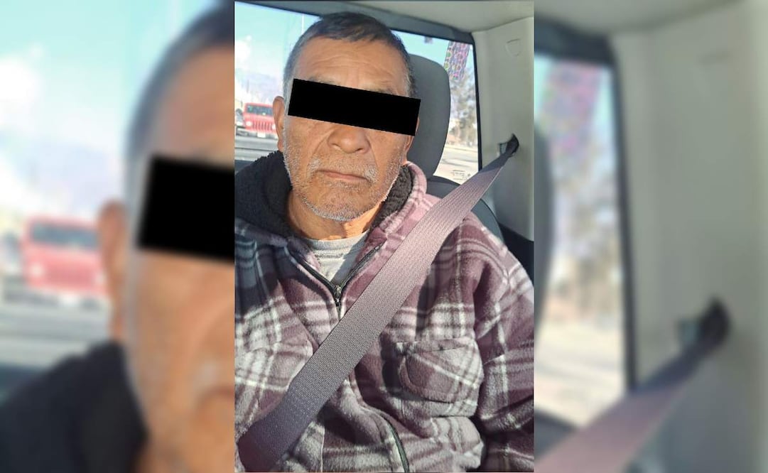 El hombre detenido en Baja California por el feminicidio de una mujer indígena en Oaxaca, fue identificado como J.P.M (11/02/2025). Foto: Oficial