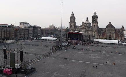 Abren acceso al Zócalo para concierto del Potrillo