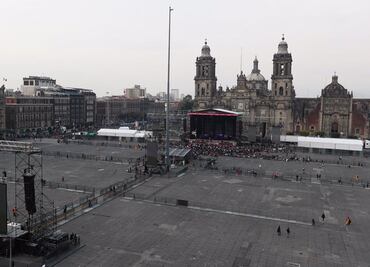 Abren acceso al Zócalo para concierto del Potrillo