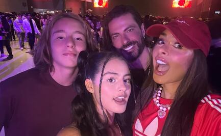 Novio de Galilea Montijo aplaude el talento futbolístico del hijo de la conductora 