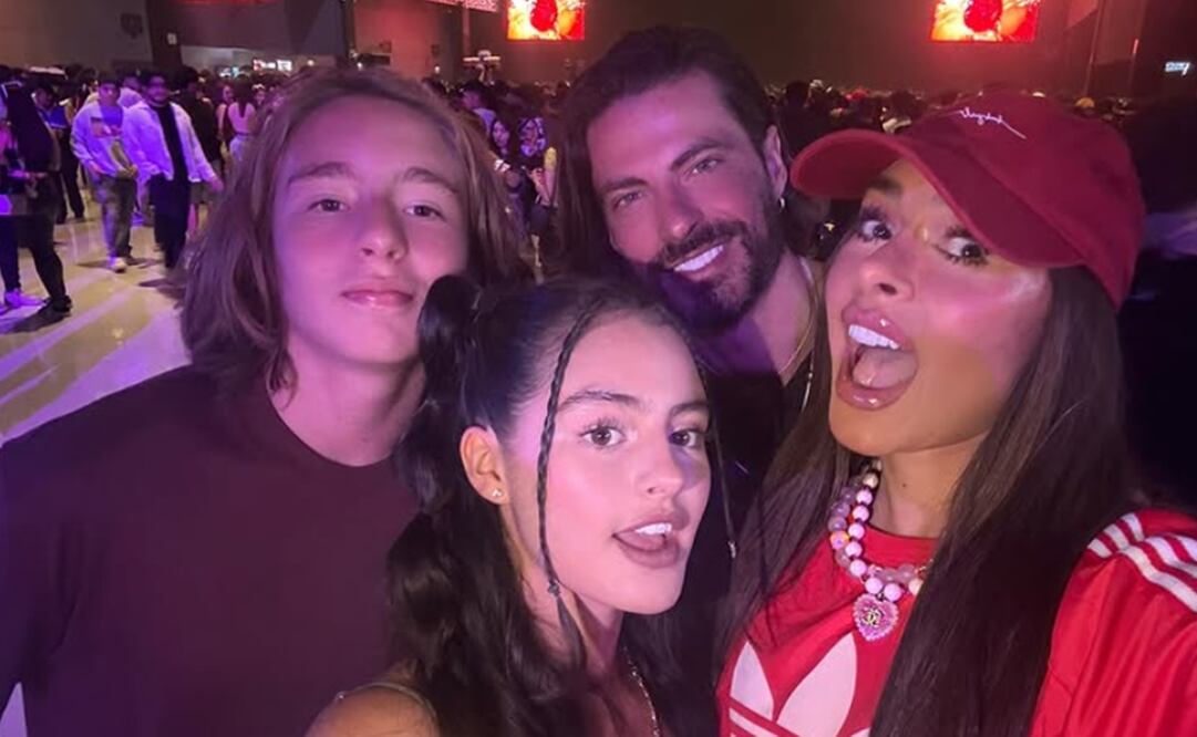 Hijo de Galilea Montijo y su novio, el modelo Isaac Moreno, conviven cada vez más.