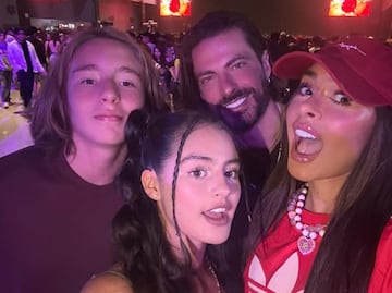 Novio de Galilea Montijo aplaude el talento futbolístico del hijo de la conductora