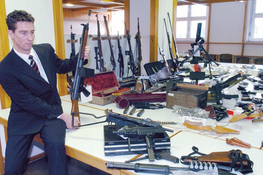 Acciones conjuntas. Autoridades de México y Estados Unidos se coordinan en combate al tráfico de armas Foto/ARCHIVO EL UNIVERSAL