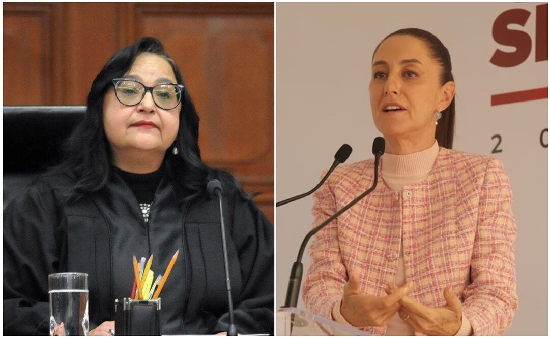 Claudia Sheinbaum y ministra Norma Piña. Foto: Carlos Mejía / EL UNIVERSAL