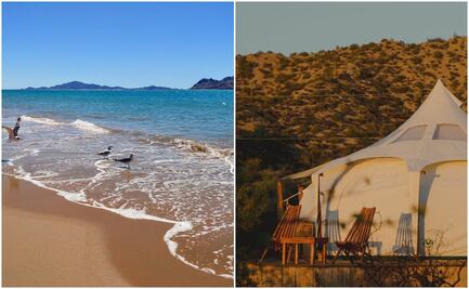 Glamping frente al mar de Cortés