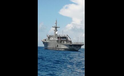 Temen daños a arrecife en Puerto Morelos por ancla de buque de la Semar