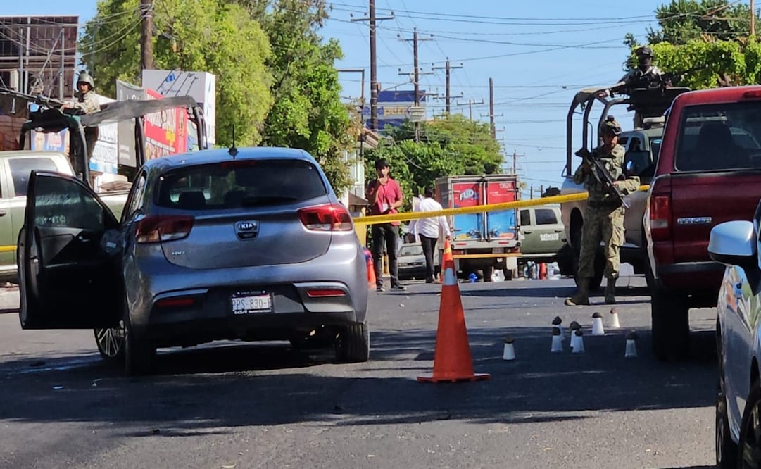 Violencia en Culiacán deja cuatro muertos. Foto: Especial