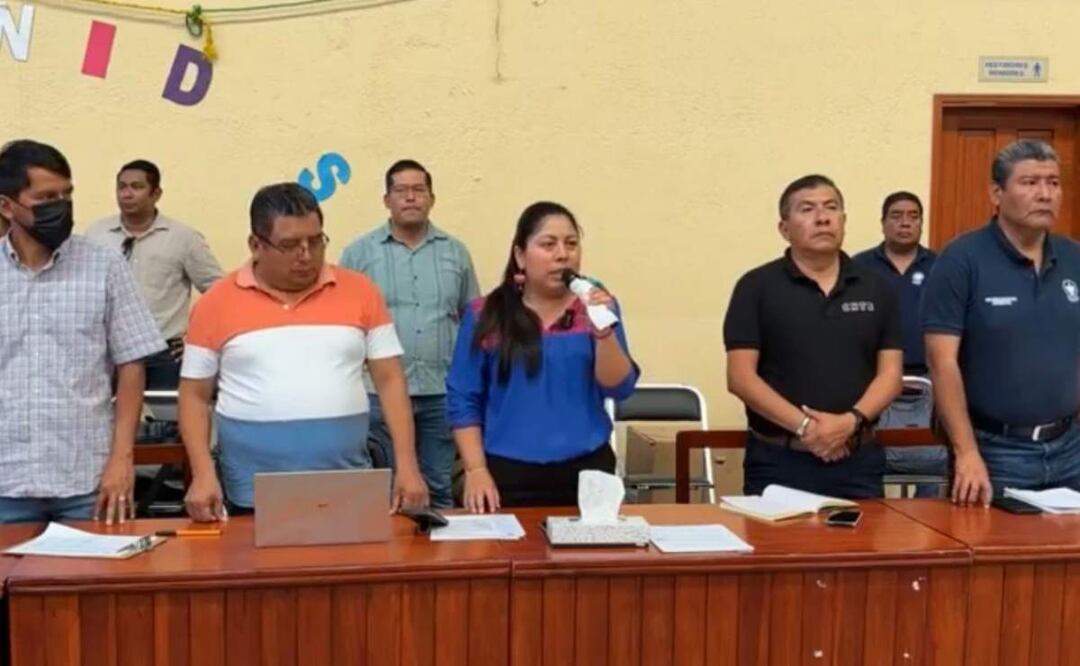 La Sección 22 del SNTE en Oaxaca, inicia asamblea para definir “la ruta” para el paro indefinido de labores contra la Ley del ISSSTE de 2007 (29/03/2025). Foto: Especial