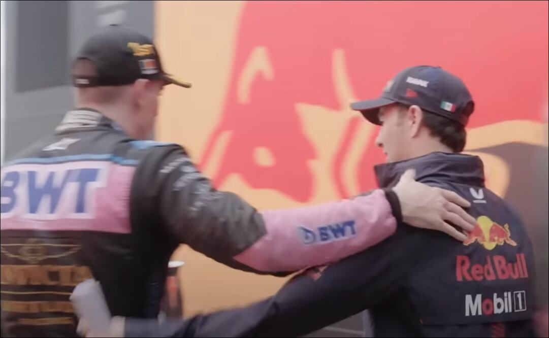 Checo Pérez con Jack Doohan en Bélgica - Foto: Especial