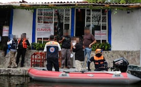 Clausuran dos descargas de aguas residuales en canales de Xochimilco; suspenden actividades a 4 establecimientos