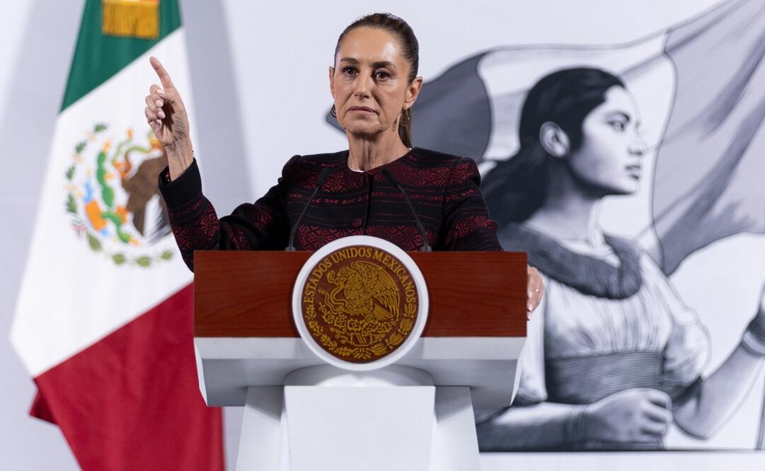 Conferencia de prensa mañanera de la presidenta Claudia Sheinbaum Pardo, desde Palacio Nacional, este 21 de marzo de 2025. Foto: Hugo Salvador / EL UNIVERSAL