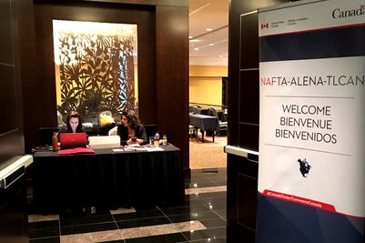 Inicia discusión sobre reglas de origen en sexta ronda del TLCAN 