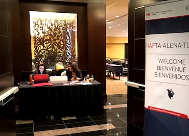 Inicia discusión sobre reglas de origen en sexta ronda del TLCAN