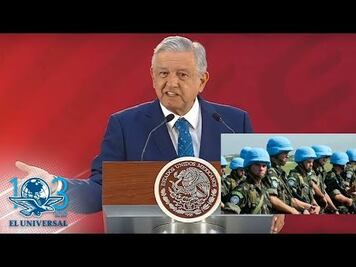 Guardia Nacional debe tener mando militar, insiste AMLO a legisladores