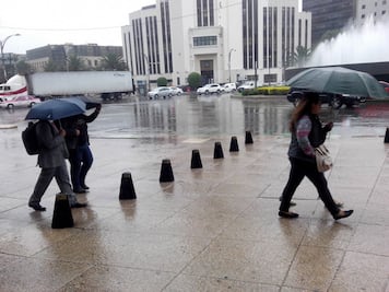 Llueve en 14 delegaciones de la CDMX