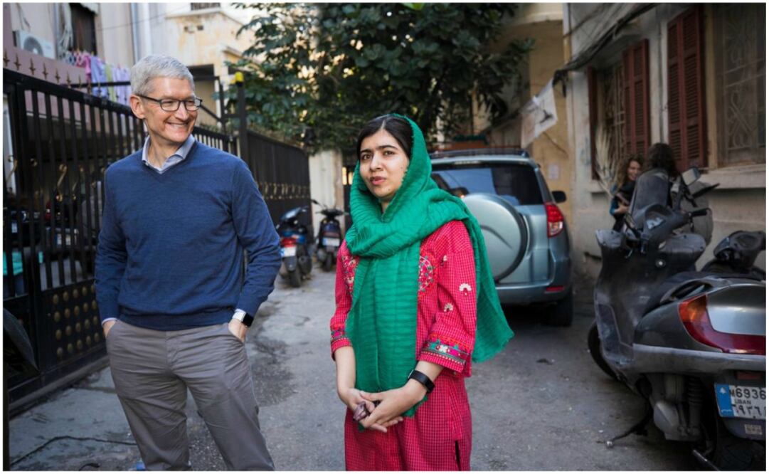 Tim Cook se unirá al Consejo de liderazgo de Malala Fund