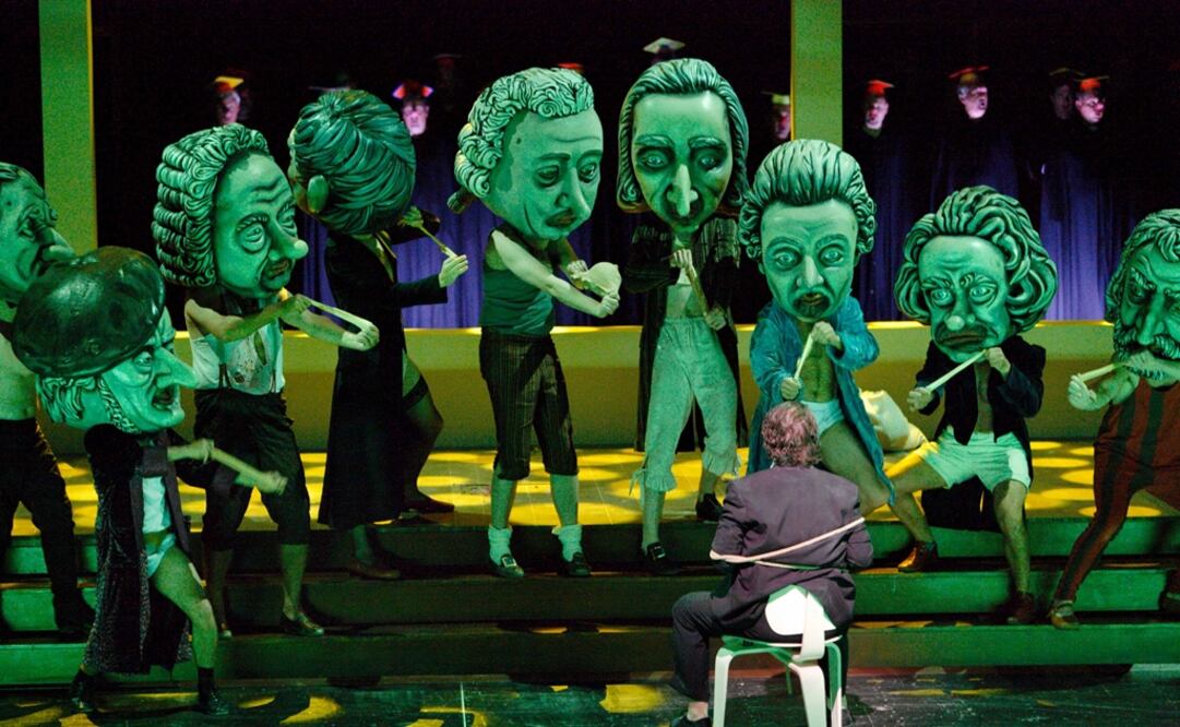 Representación de "Maestros Cantores de Nuremberg" en el Festival Richard Wagner de Bayreuth. Foto: AP Photo/Bayreuther Festspiele GmbH, Enrico Nawrath, 2009