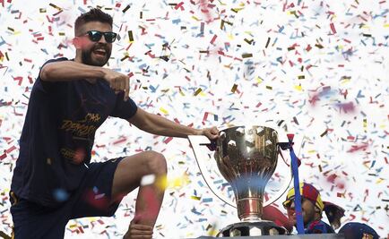 Se "burlan" de Cristiano Ronaldo en festejos del Barcelona 