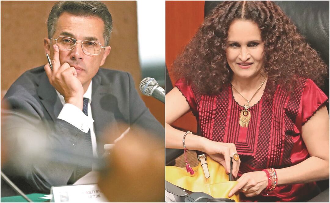 Sergio Mayer y Susana Harp, presidentes de las comisiones de Cultura en la Cámara de Diputados y del Senado, respectivamente. Foto: ARCHIVO EL UNIVERSAL
