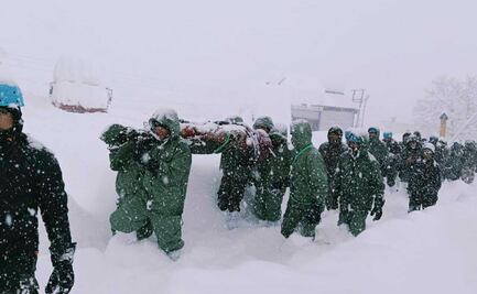 Avalancha deja al menos 41 personas atrapadas en India; rescatan a 16 trabajadores de la construcción