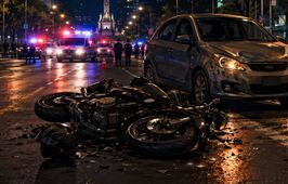 Bikers convierten Insurgentes en pista de carreras y todo termina en tragedia