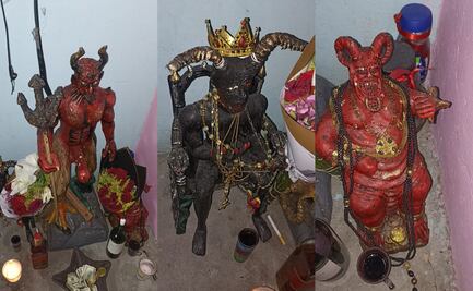 Caen "El Chuki" y "El Gordo" tras cateo en vivienda de Álvaro Obregón; encuentran altares