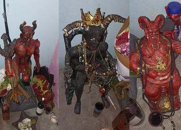 Caen "El Chuki" y "El Gordo" tras cateo en vivienda de Álvaro Obregón; encuentran altares