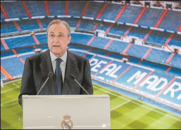 Florentino Pérez amenaza: Los clubes no pueden abandonar la Superliga