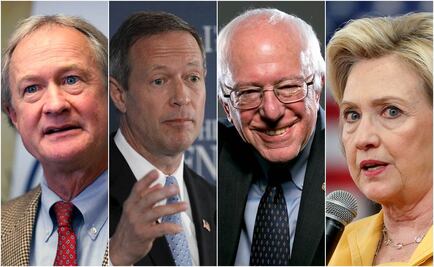 Demócratas a la Casa Blanca debatirán en octubre