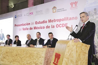 Edomex y DF deben planear el desarrollo para 2030: OCDE