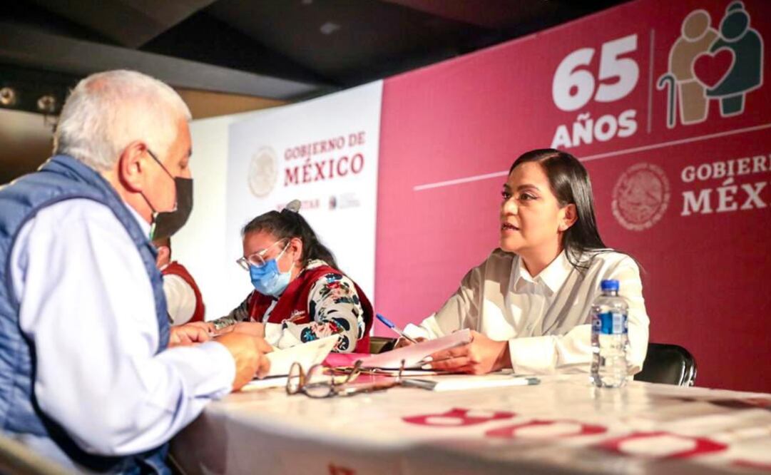 La secretaria de Bienestar, Ariadna Montiel, publicó un aviso para "¡que no se te pase!". Foto: Twitter @A_MontielR