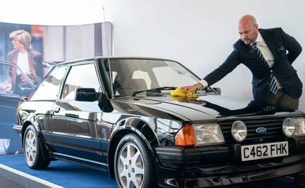 Antiguo coche de princesa Diana, vendido por más de 17 mdp en Reino Unido