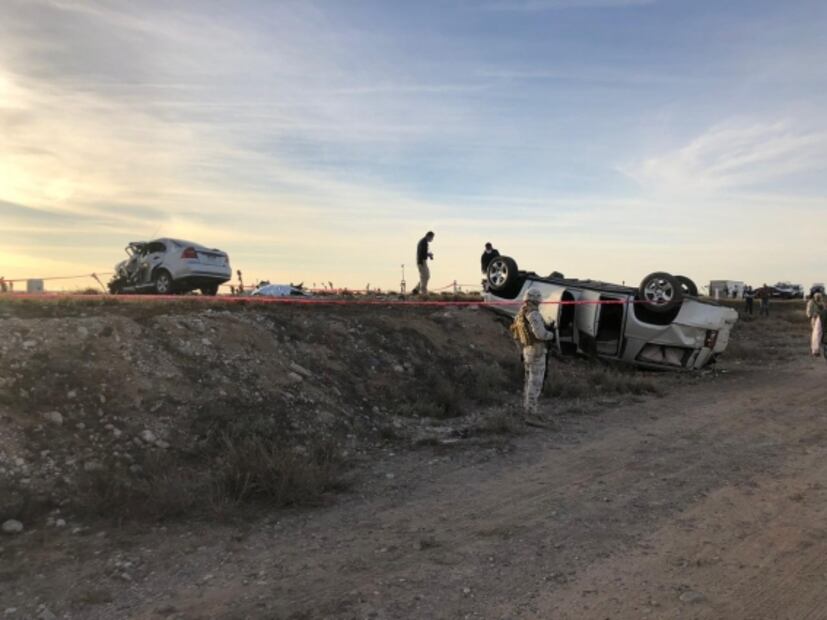 Mueren funcionarias en accidente carretero en BCS