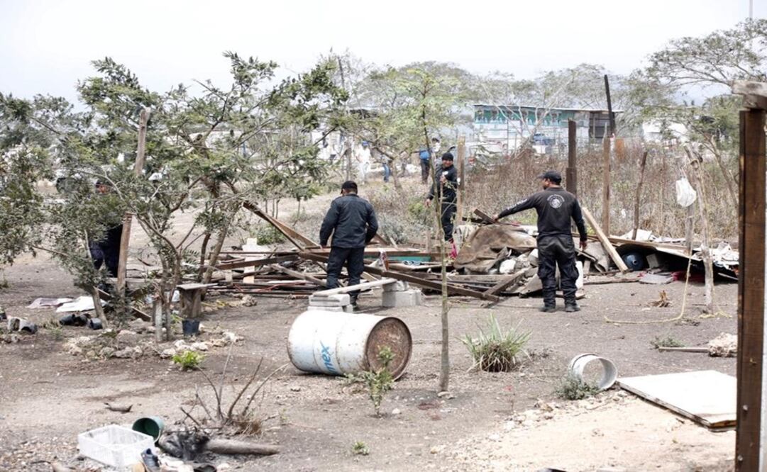 El operativo fue realizado con más de mil elementos de los tres niveles de gobierno, apoyados por soldados del Ejército Mexicano. Foto: Especial