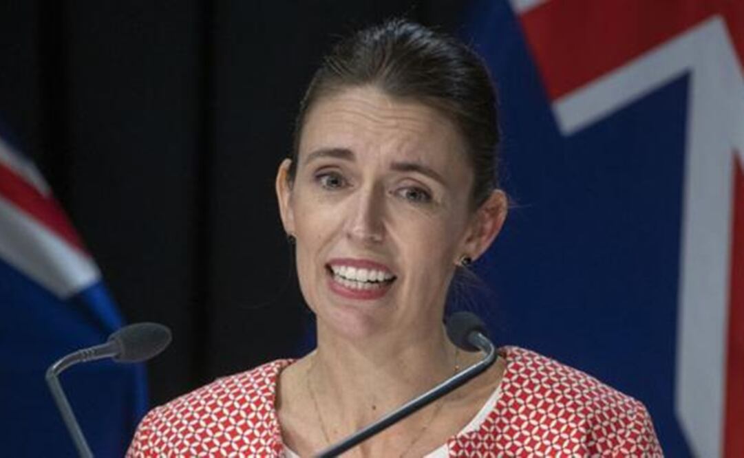 La primera ministra de Nueva Zelanda, Jacinda Ardern, en Wellington.  Foto: AP