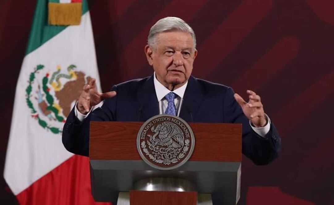 Conferencia de prensa mañanera del presidente Andrés Manuel López Obrador. Foto: Valente Rosas / EL UNIVERSAL 