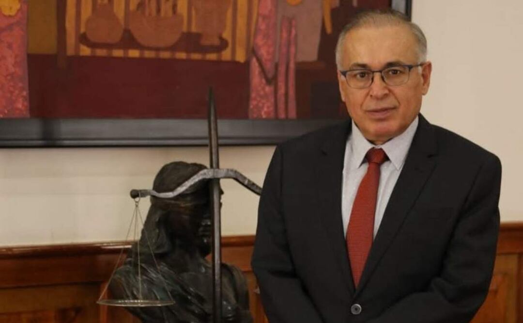 El magistrado Arturo Nahle renuncia al Tribunal Superior de Justicia de Zacatecas por la aprobación de la Reforma Judicial (29/01/2025). Foto: Especial