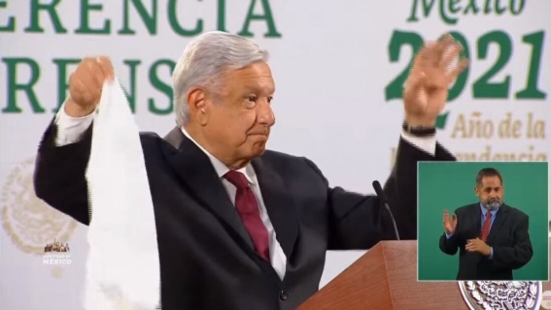La mañanera de AMLO, 21 de abril, minuto a minuto