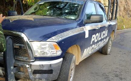 Grupo armado ataca a policías en Chinicuila, Michoacán; hay 2 lesionados