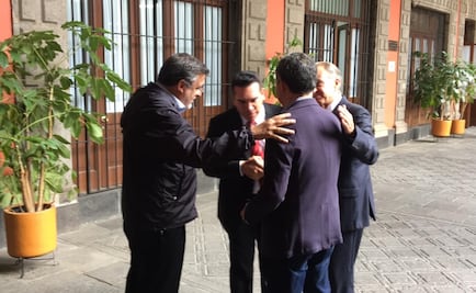 AMLO se reúne con gobernadores del PRI en Palacio Nacional