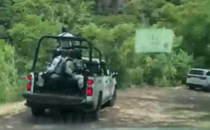 Elementos federales y estatales buscan por tierra y con drones a policía de investigación secuestrado en Edomex