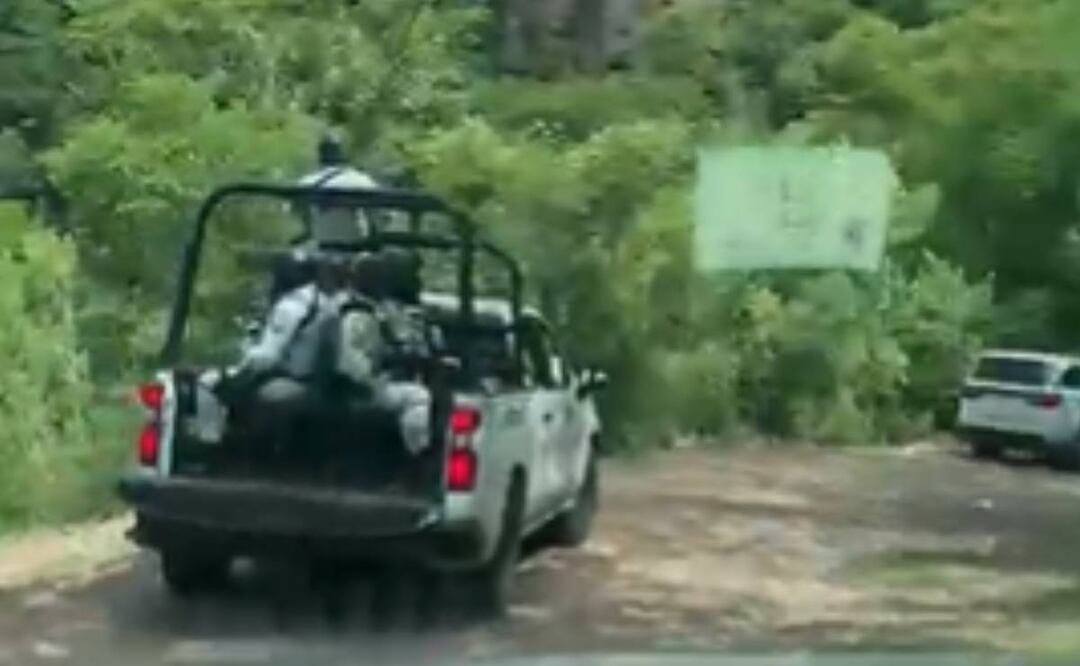Foto: @siete_letras/El Universal/ Al menos 600 elementos de diversas corporaciones de seguridad estatales y federales participan en la búsqueda