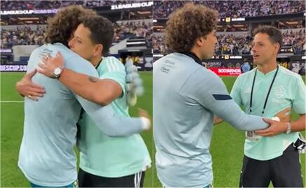 VIDEO: Así fue el reencuentro de Guillermo Ochoa y Chicharito Hernández