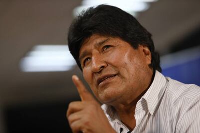 Evo Morales ve favorable posible mediación de España y la UE en Bolivia
