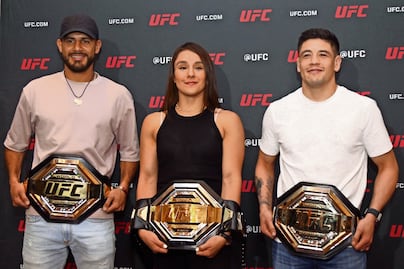 Alexa Grasso y Yair Rodríguez, peleadores ejemplos de dedicación