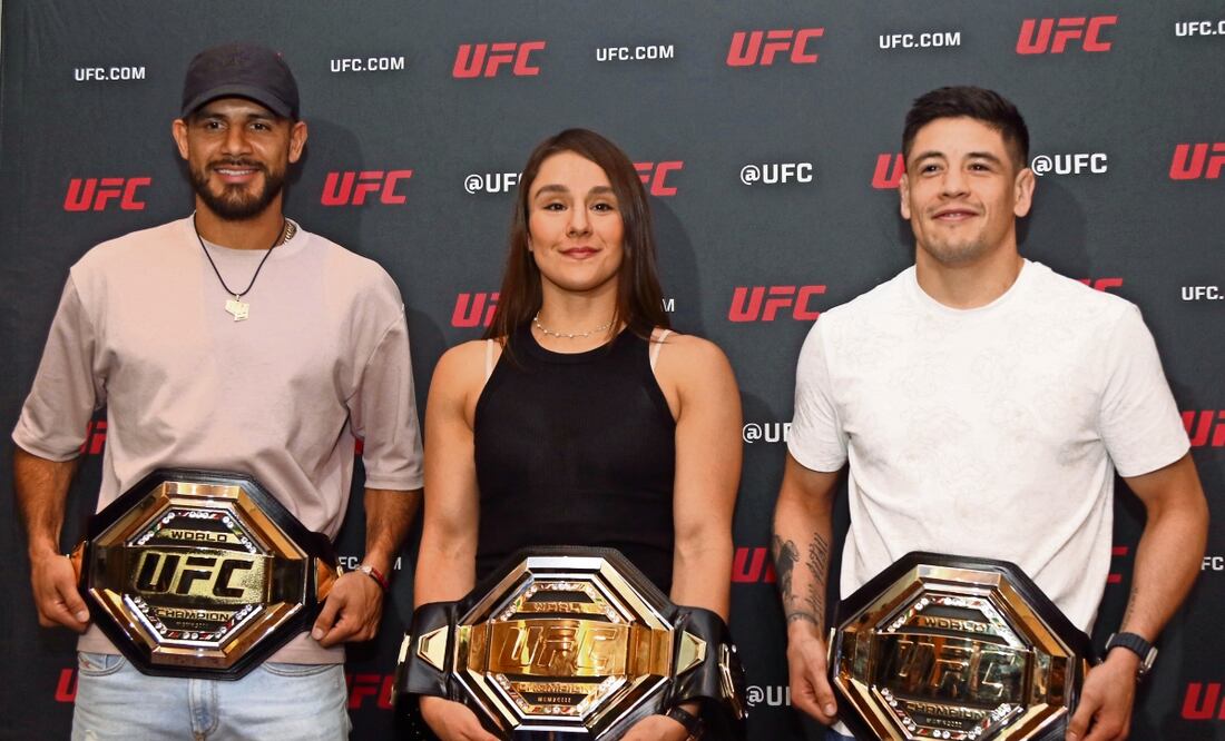 Yair Rodríguez y Alexa Grasso triunfan en Estados Unidos. Foto: Carlos Mejía/ EL UNIVERSAL