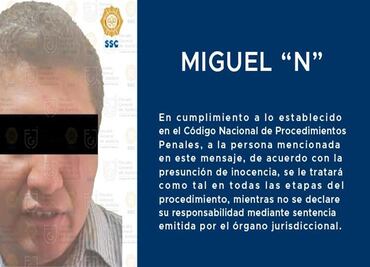 Cumplimentan dos órdenes de aprehensión contra feminicida serial de Iztacalco