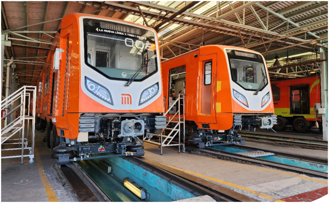 Trenes nuevos en el Metro Línea 1. Foto: Especial